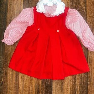 H&M Red and White Kids Casual Dress